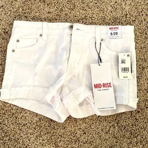 White distressed shirts